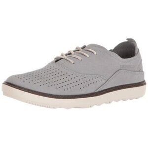 Merrell Women's Around Town LACE AIR Fashion Leather Sneaker Sleet Size 8.5